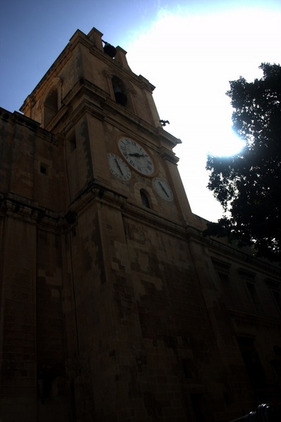 The clocktower of Slima