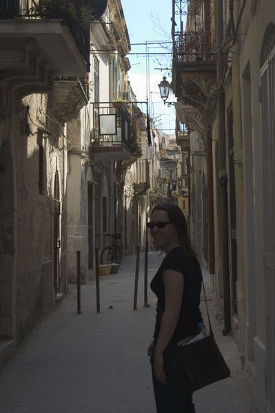 Rachel on the street