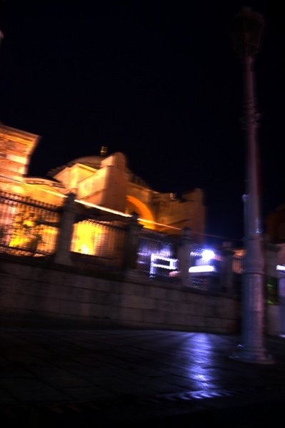 Aya Sophia at Night