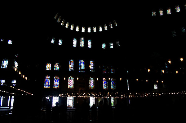 Inside the Blue Mosque